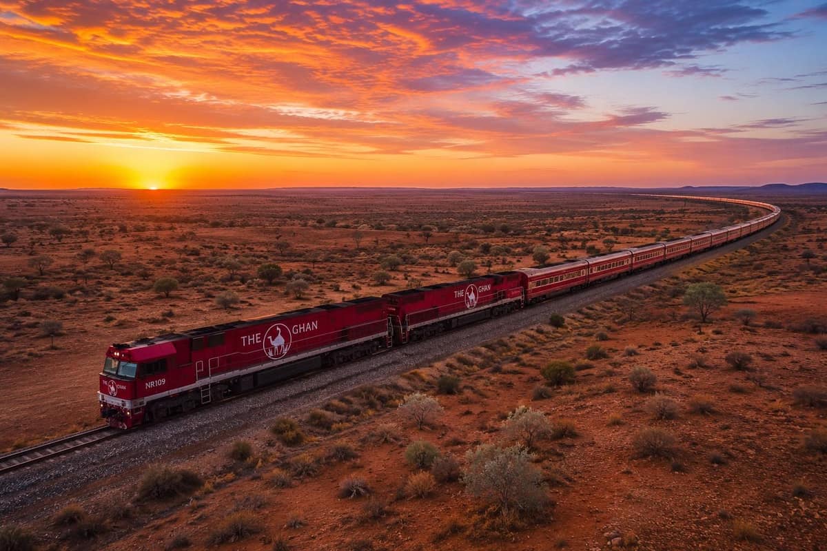 The Ghan — Adelaide ↔ Darwin